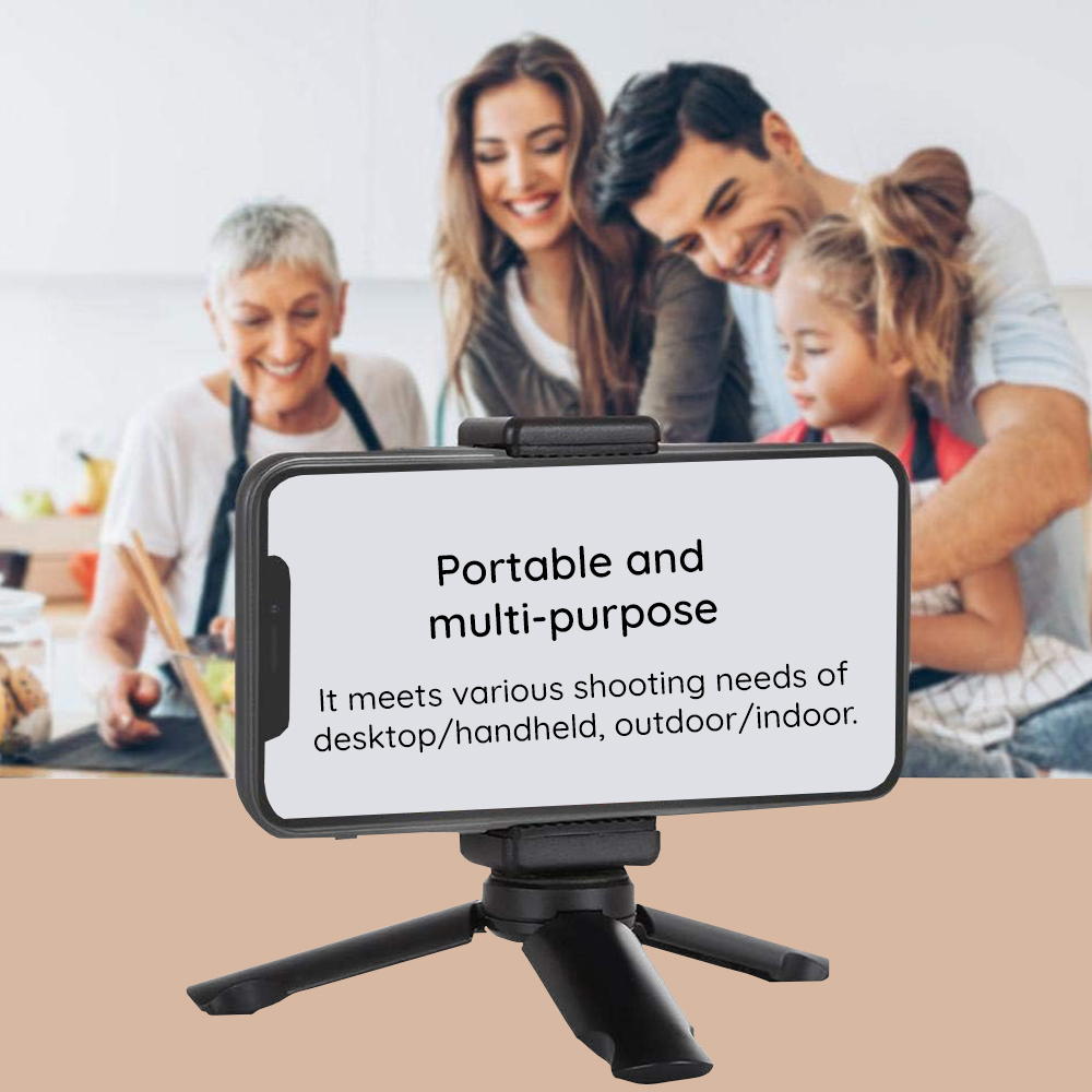 Techsuit Mini Tripod (TPD1) – Zwart