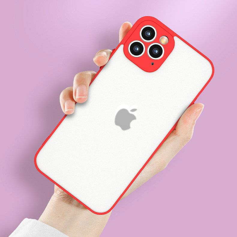 Siliconen flexibele hoes Milky Case voor Xiaomi Redmi Note 9S/Redmi Note 9 Pro - blauw
