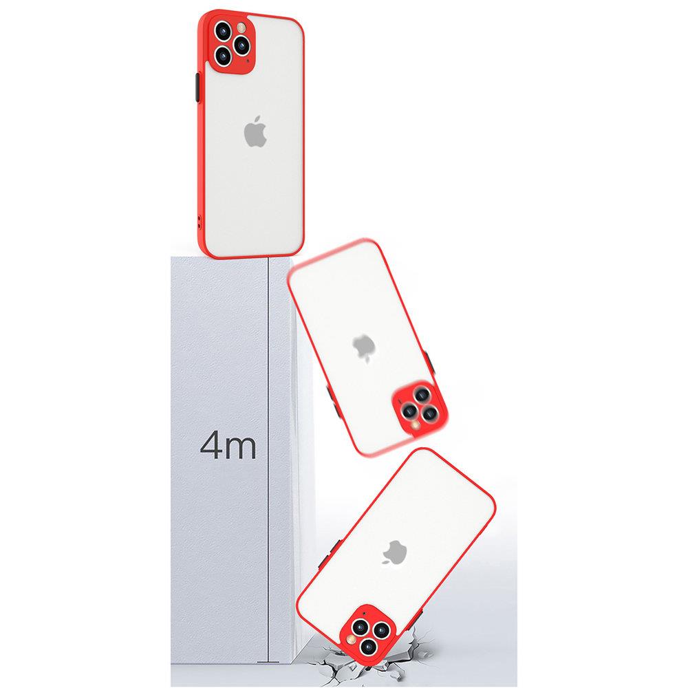Siliconen flexibele hoes Milky Case voor Xiaomi Redmi Note 9S/Redmi Note 9 Pro - blauw