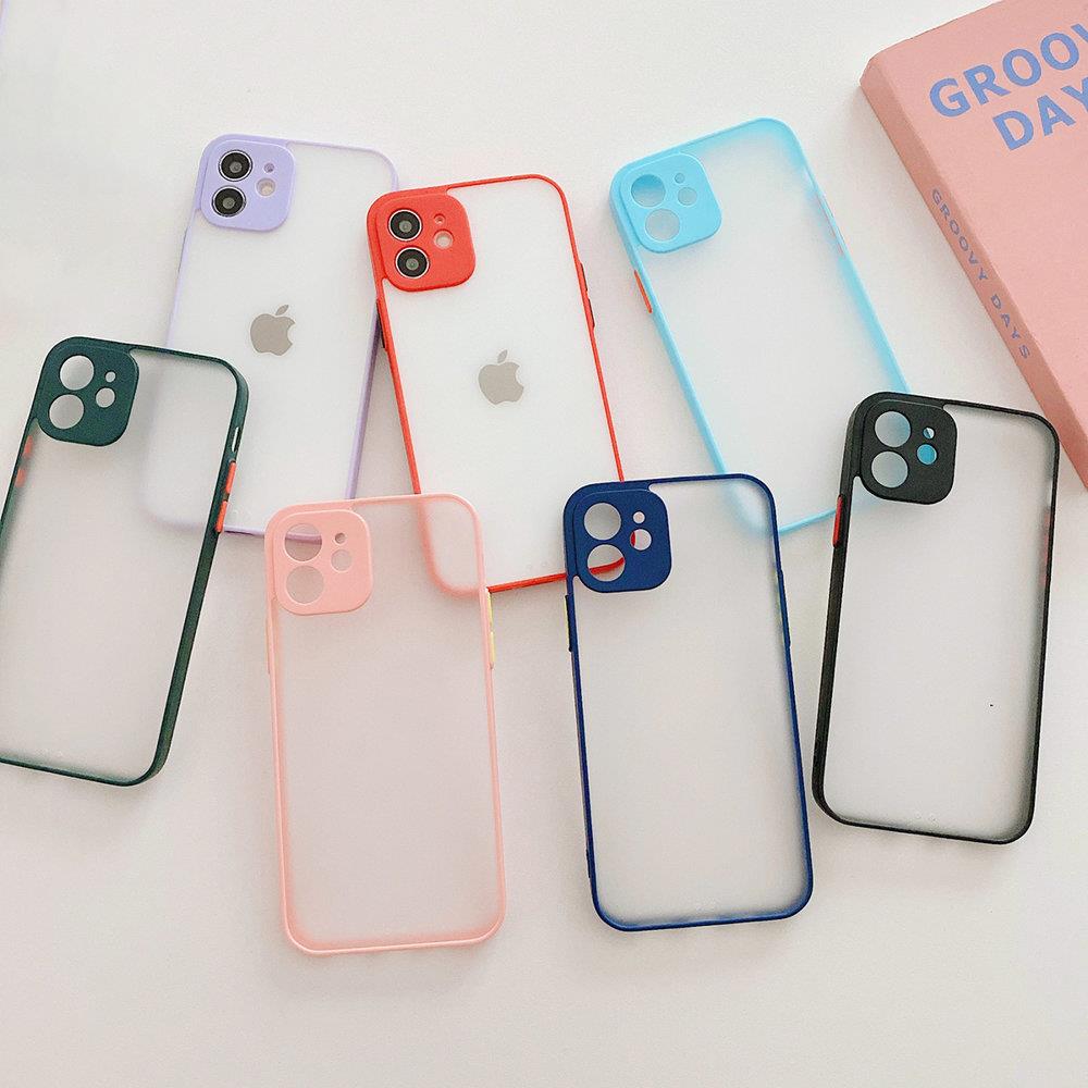 Siliconen flexibele hoes Milky Case voor Xiaomi Redmi Note 9S/Redmi Note 9 Pro - blauw
