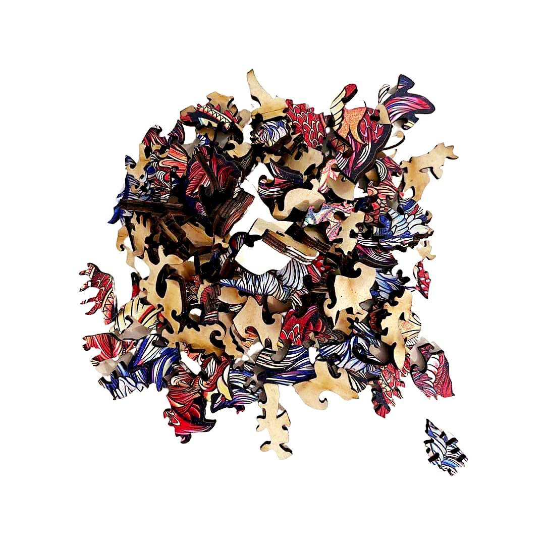 Houten puzzel - Sea Turtle / S