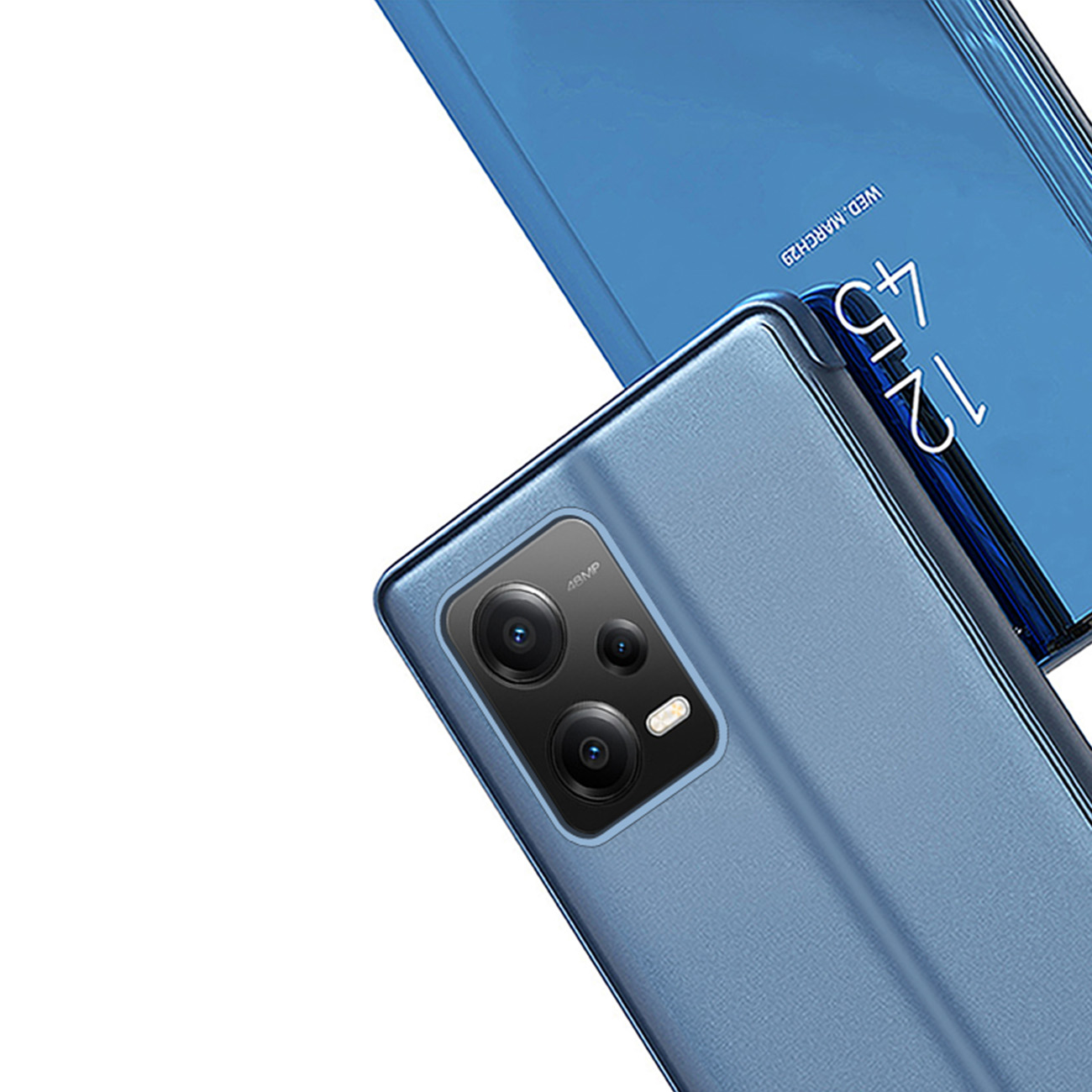 Clear View Hoes voor Xiaomi Redmi Note 12 Pro+ - zwart