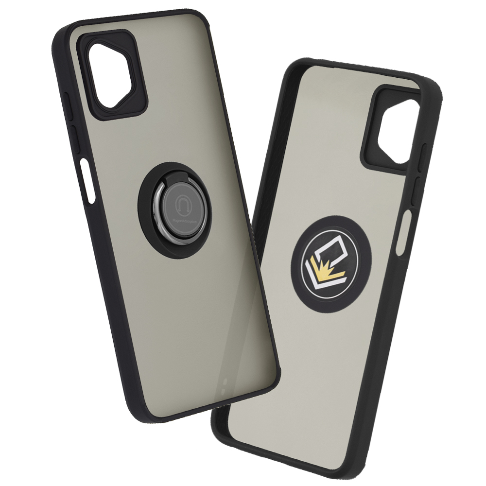 Glinth hoes voor Realme C61/C63 - zwart