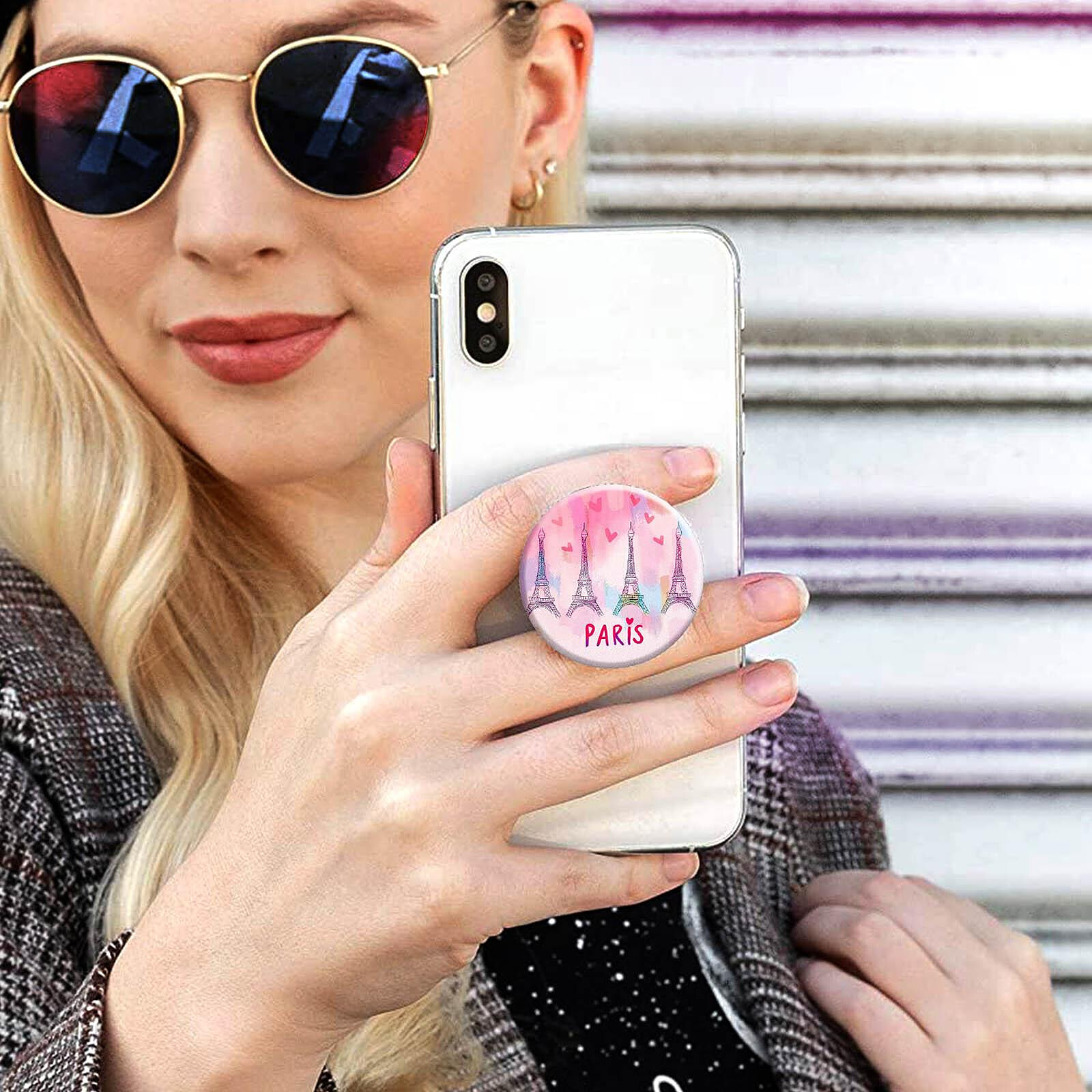 PopSockets - PopGrip houder - Gold Marble