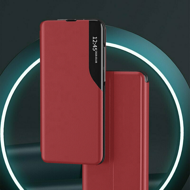 Elegant boekhoes View Case voor Xiaomi Redmi Note 13 - rood