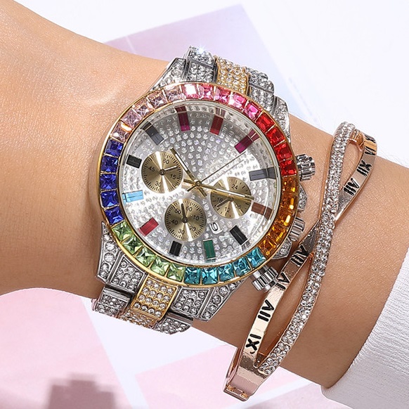 Horloge EX-11592 - Zilver / Goud