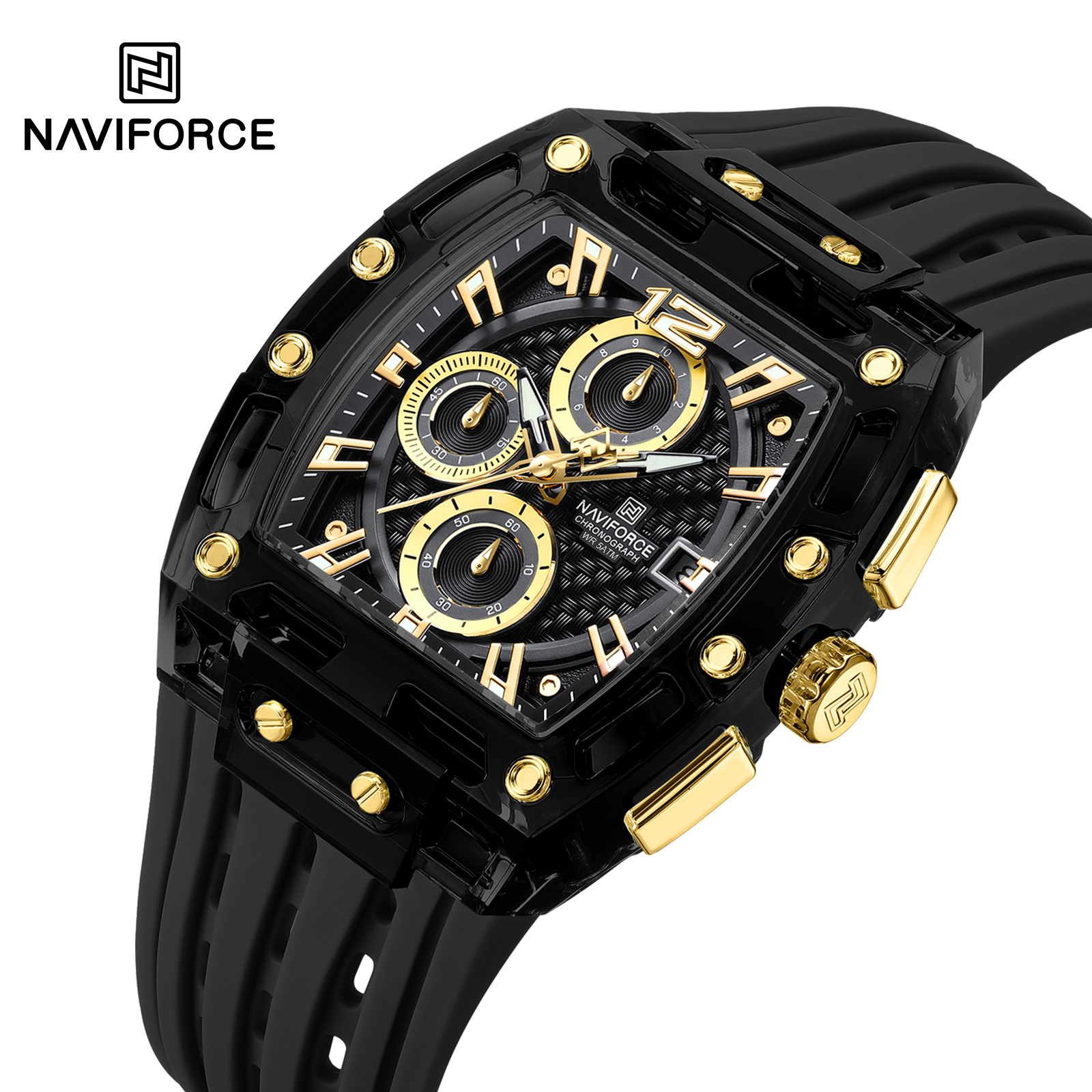 Horloge NAVIFORCE SI-38625 - Bruin