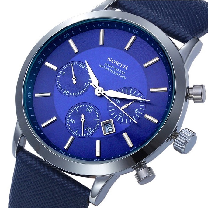 NORTH Herenhorloge - Bruin