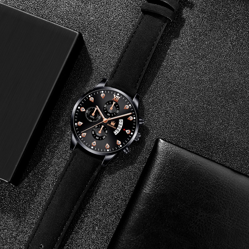Horloge QU-14273 - Blauw / Zilver