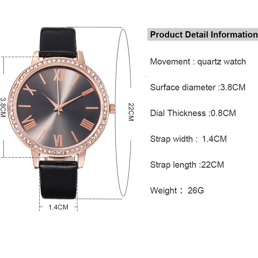 Horloge VA-13186 - Bruin
