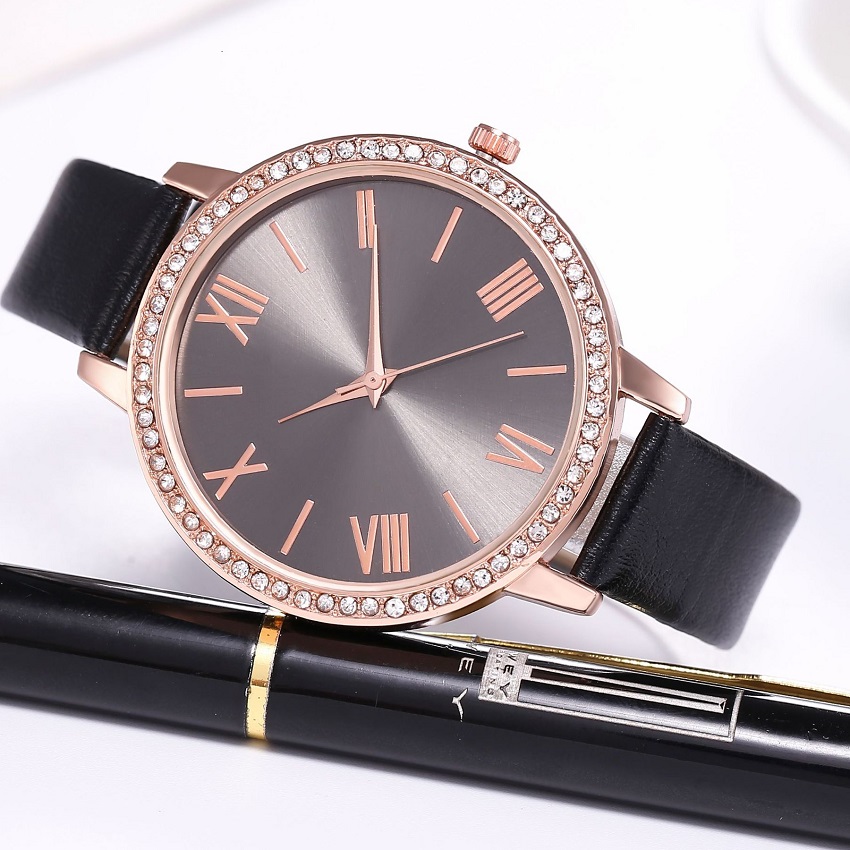 Horloge VA-13186 - Bruin