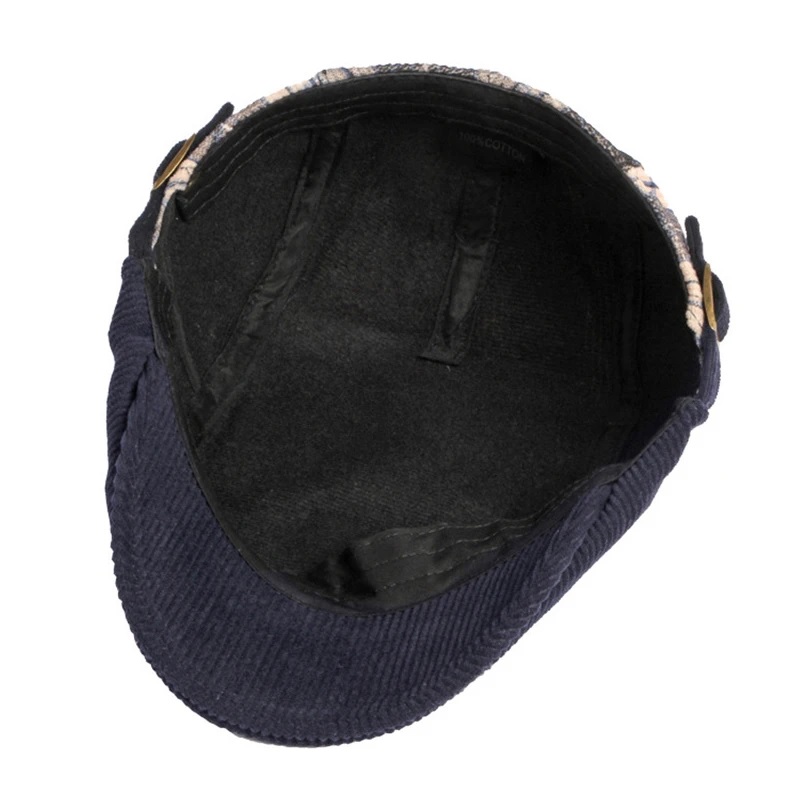 Herenbaret FO-26022 - Blauw