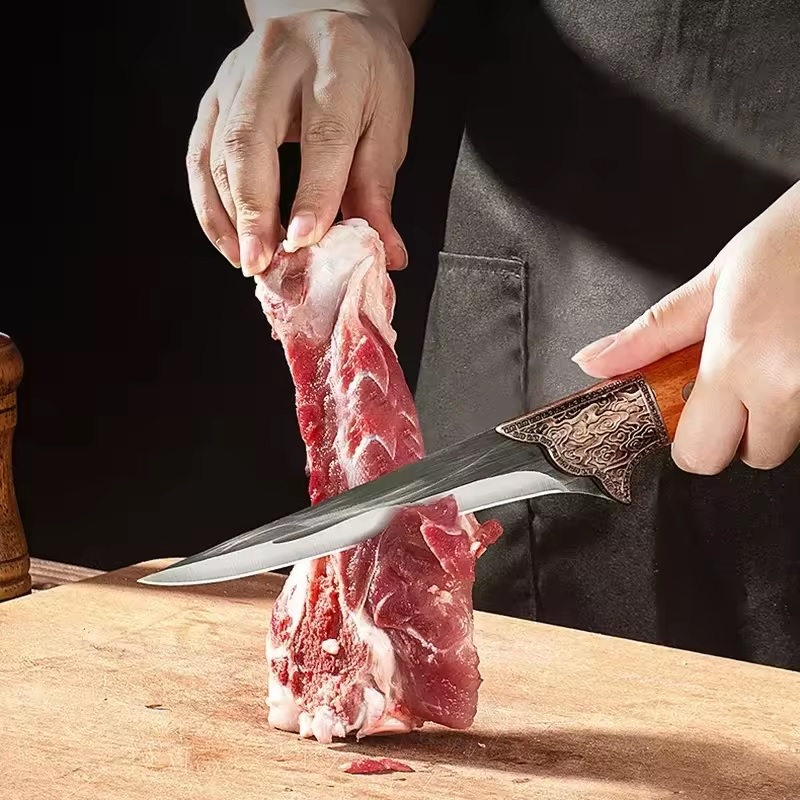 Keukenmes DE - 33025 - Bruin / Butcher