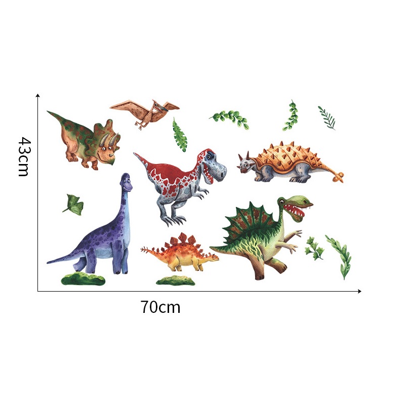 Muursticker / Behang Dinos