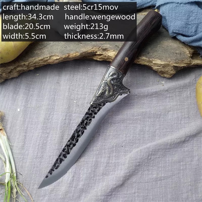 Keukenmes Dragon - Chef / Bruin