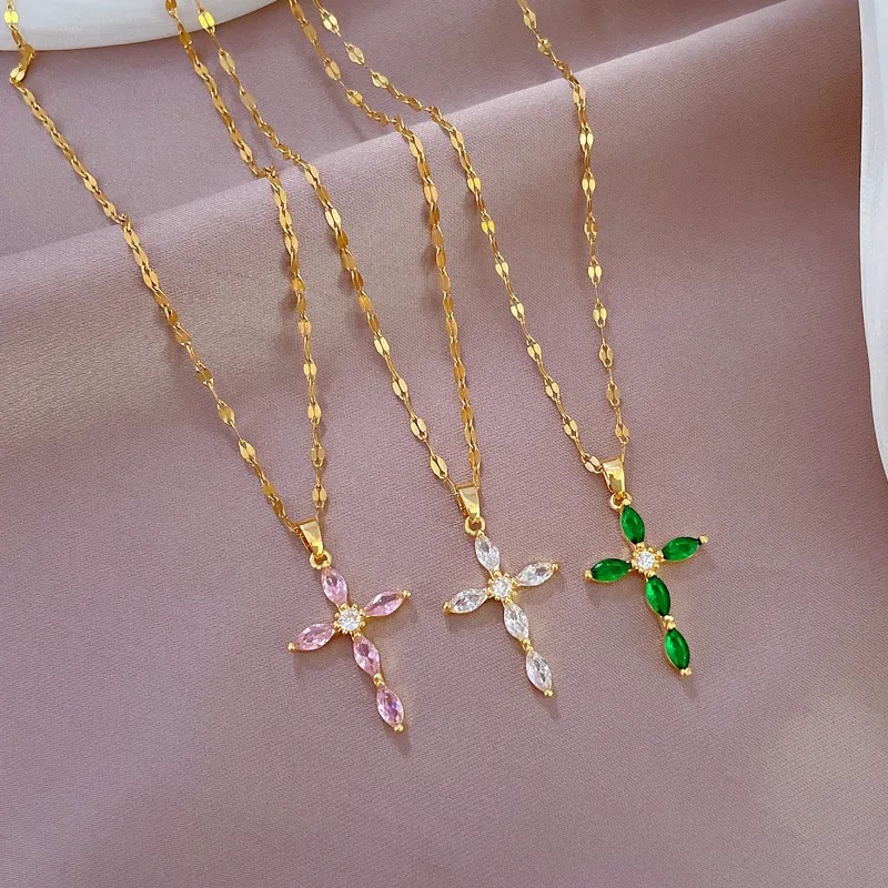 Ketting FA-29411 - Roze