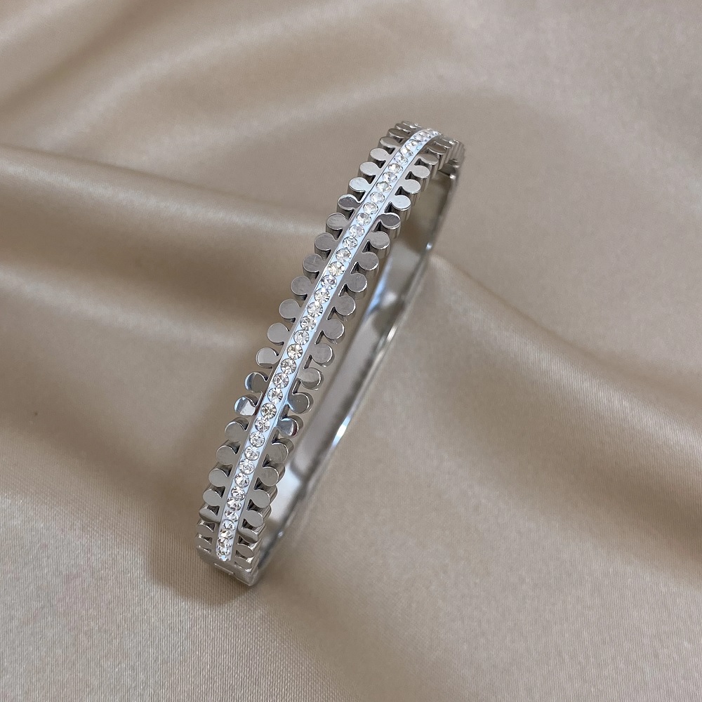 Armband FE-32632 - Goud / Roze