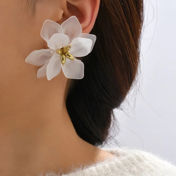 Oorbellen FI-29832 - Roze