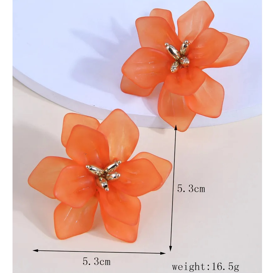 Oorbellen FI-29832 - Roze