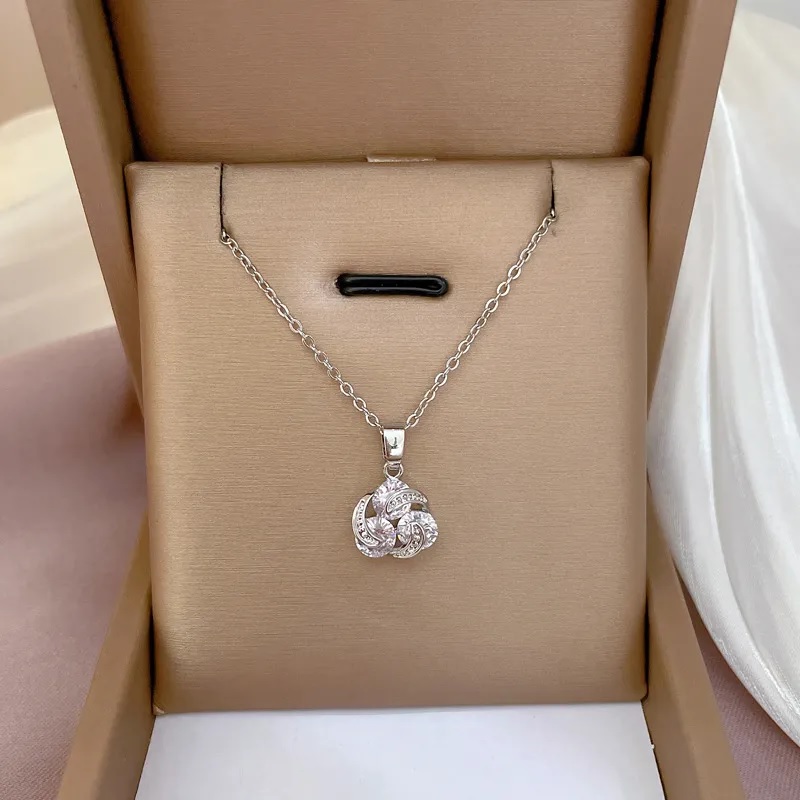Halsketting GR-23540 - Zilver
