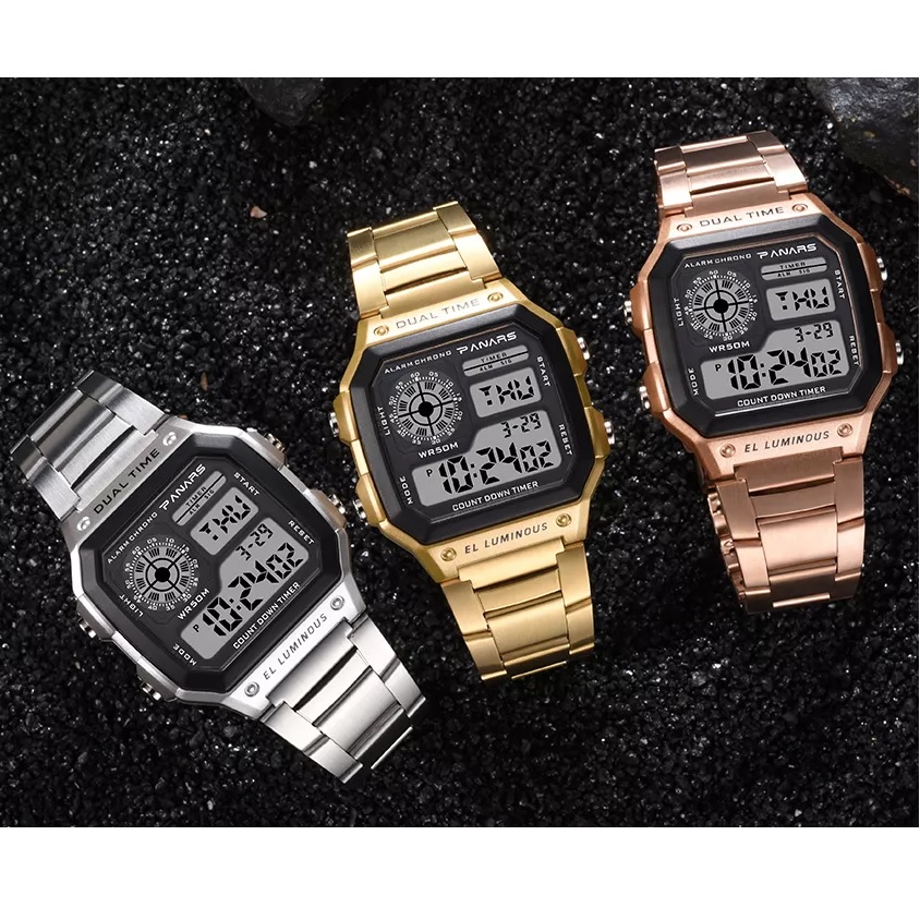 Horloge PANARS - Zwart