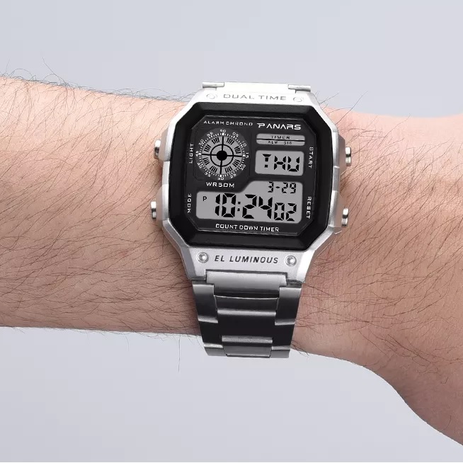 Horloge PANARS - Zwart