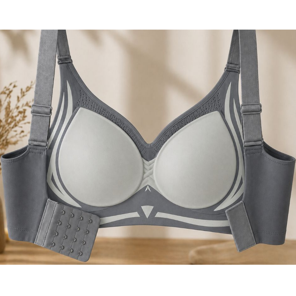 Dames sportbeha QS - 40943 - Grijs / XXL