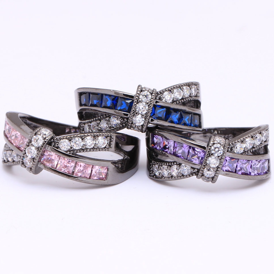 Ring DI-2323 - Zwart / Groen / 56,9mm