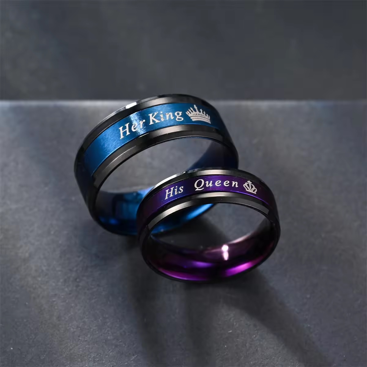 Ring My Queen - Zwart / Paars / 49mm