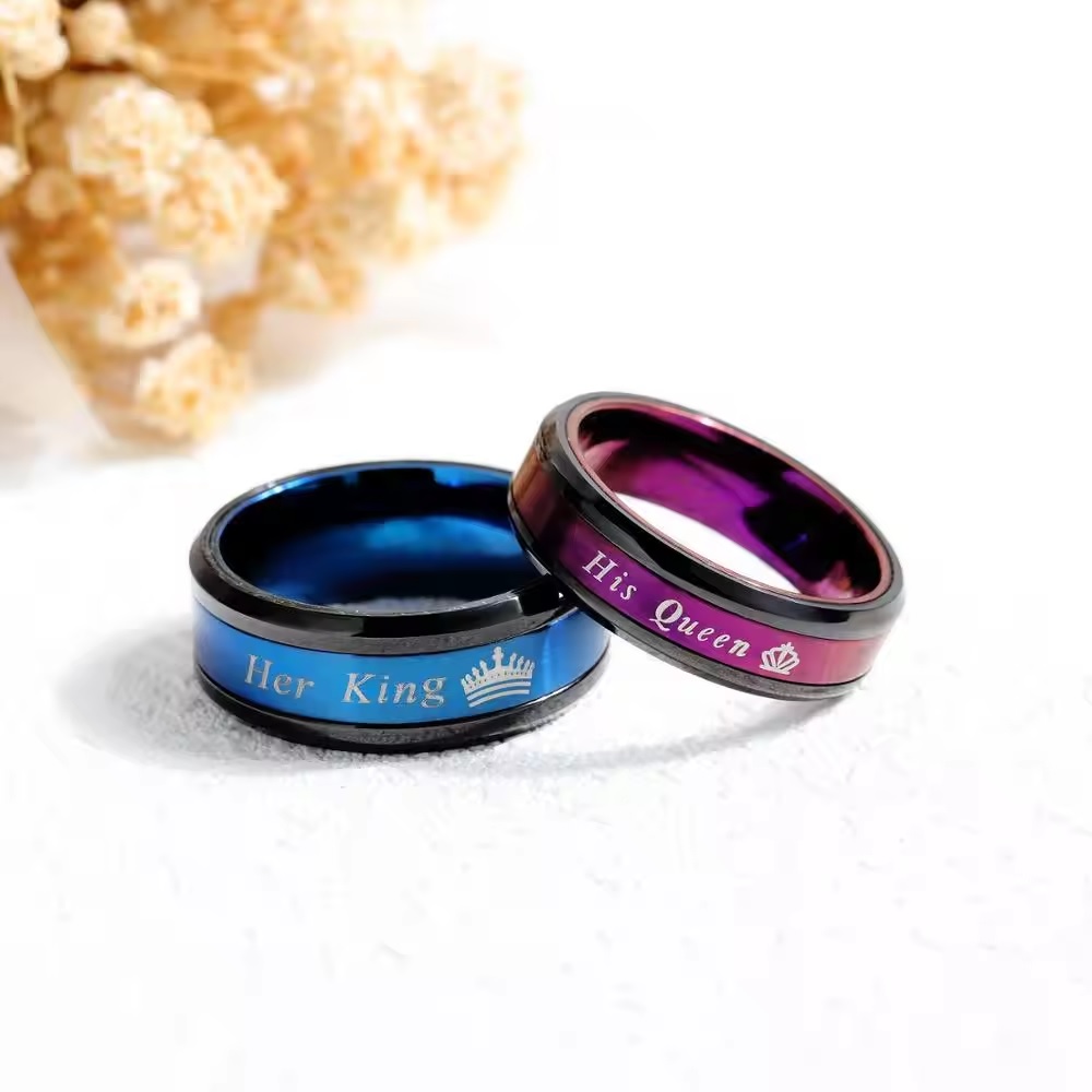 Ring My Queen - Zwart / Paars / 49mm