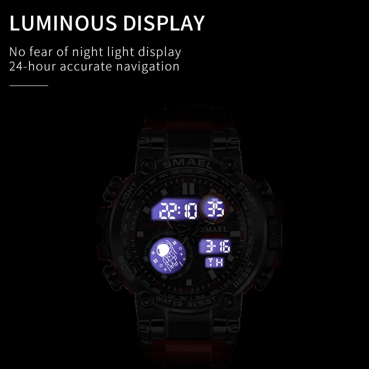 Horloge SMAEL LO-29438 - Groen