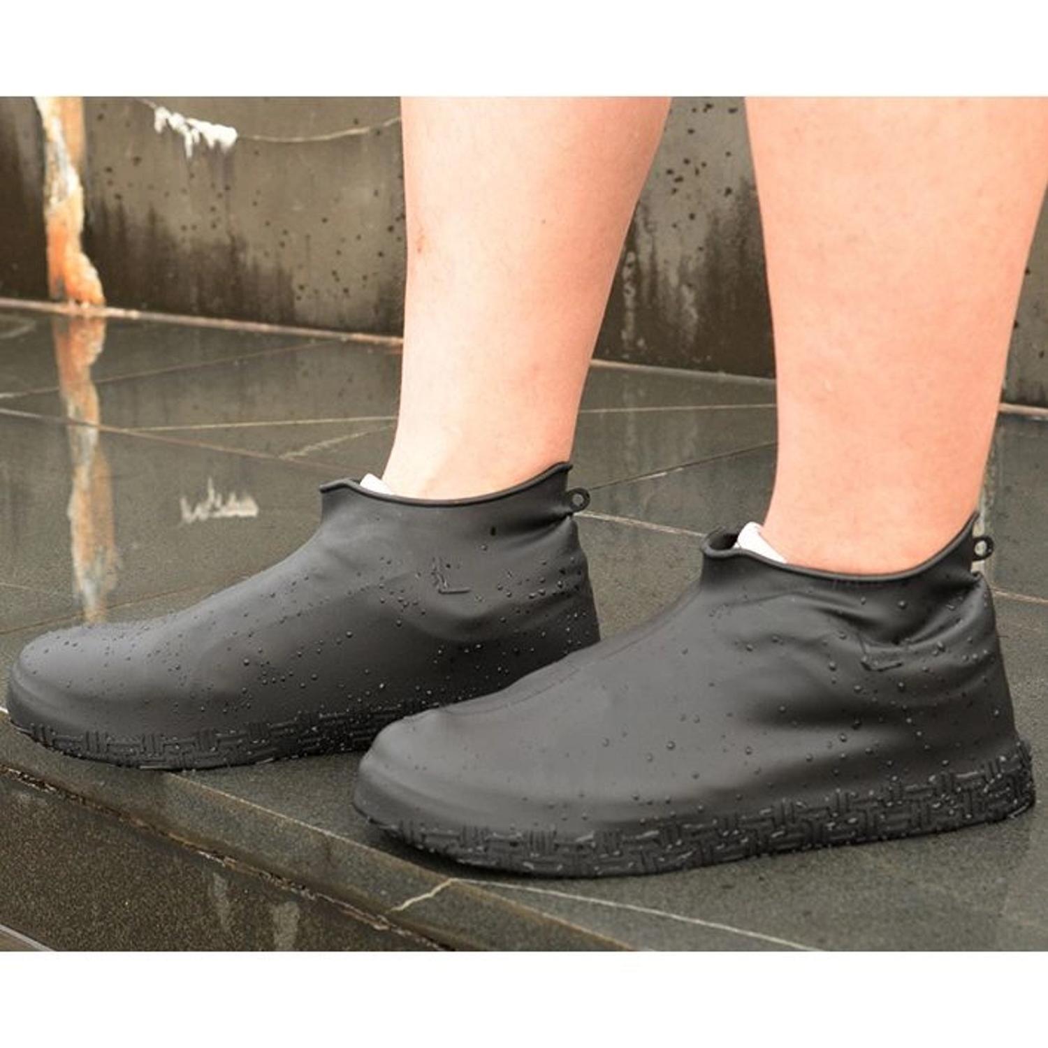 Waterdichte schoenhoezen – Geel / S