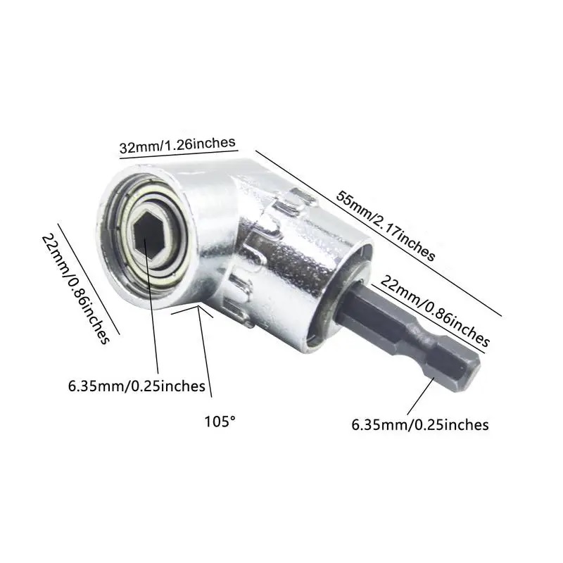 Hoekopzetstuk voor boormachine - Type 2