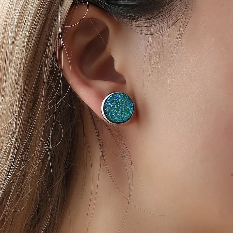 Oorbellen VI-28275 - Donkerblauw