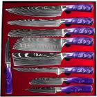 9 stuks / Paars