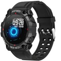Slim horloge FD68 - Zwart