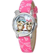 Kinderhorloge Owl - Roze 1