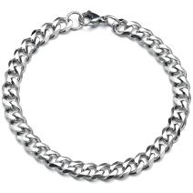Polsband KR-34830 - Zilver / 22cm / 5mm