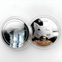 Shiba-munt - Zilver