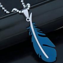 Ketting SI-34157 Veer - Blauw
