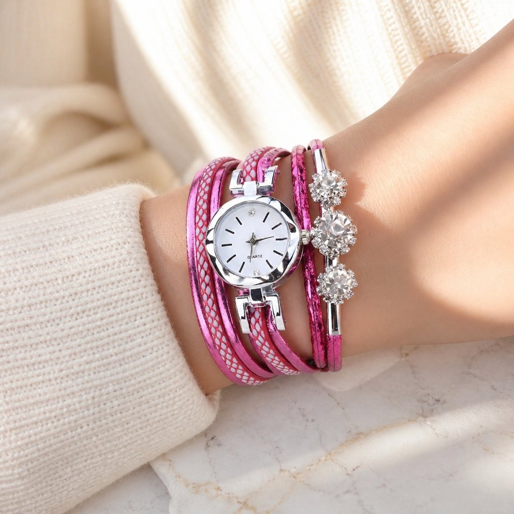 Horloge YO-13041 - Roze