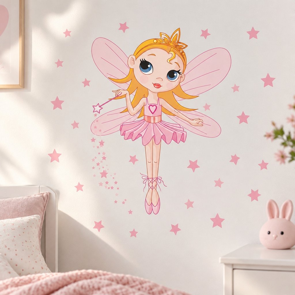 Muursticker / Behang Fee