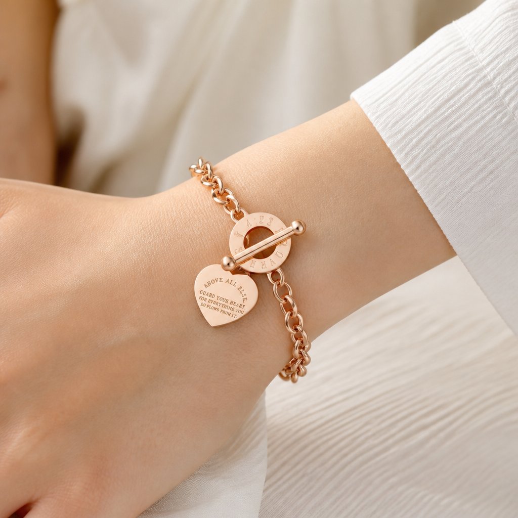 Armband TI-17823 - Goud / Roze