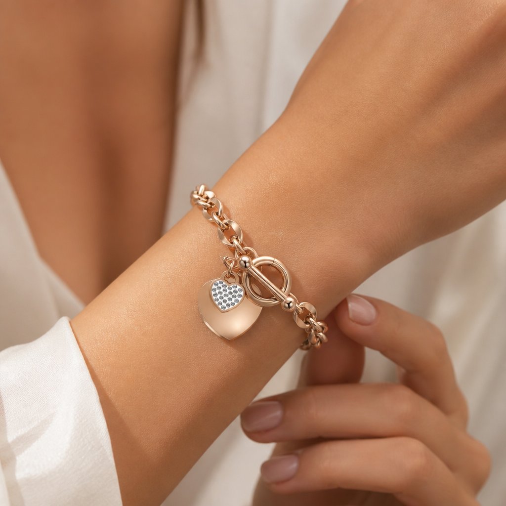Armband DH-17826 - Goud / Roze
