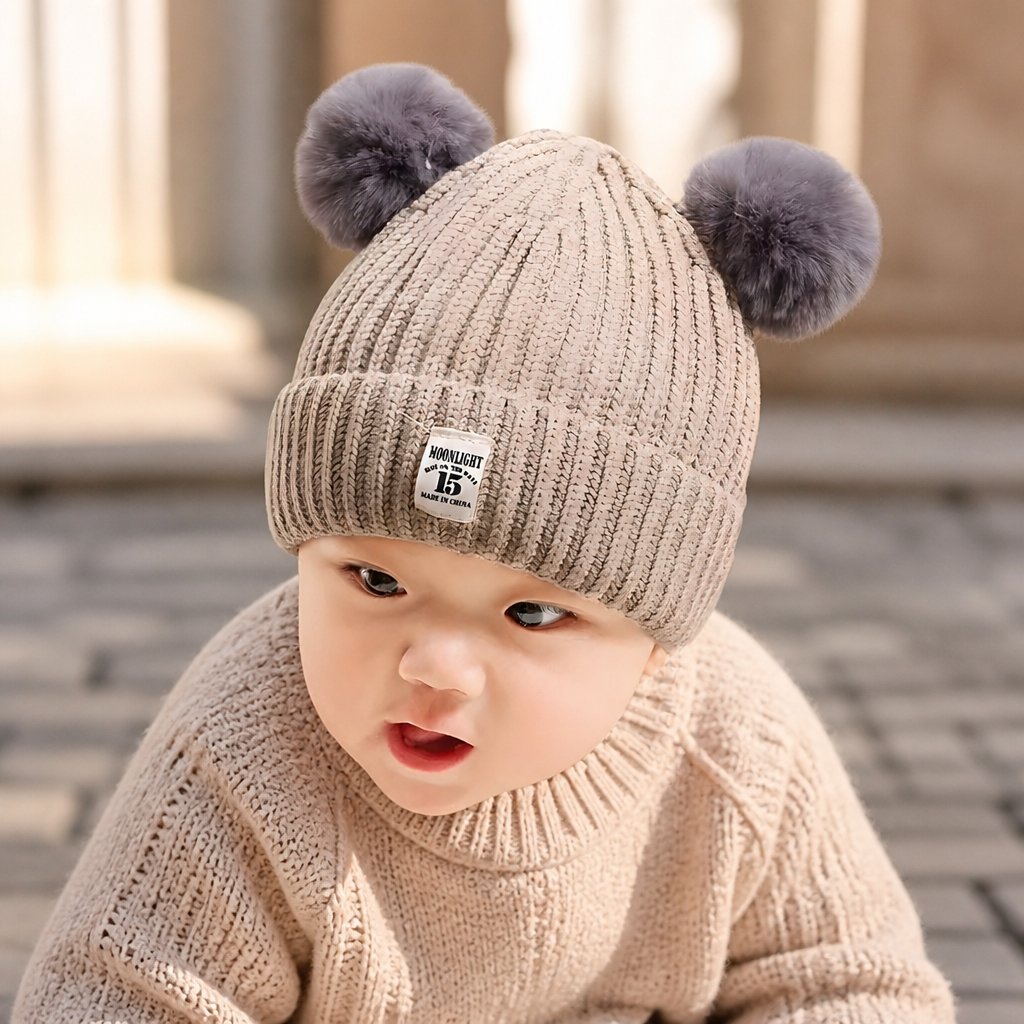 Kindermuts LO-21586 - Lichtbruin
