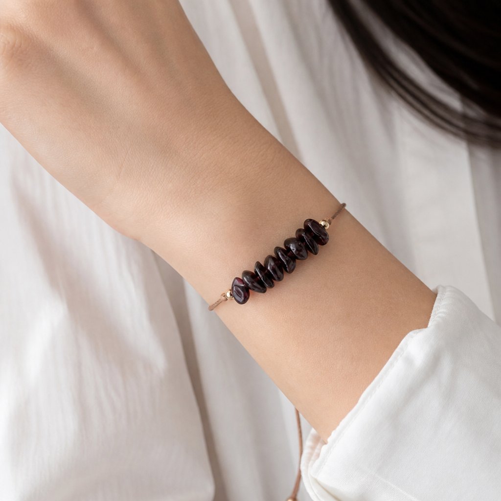 Armband BE-28456 - Donkerpaars
