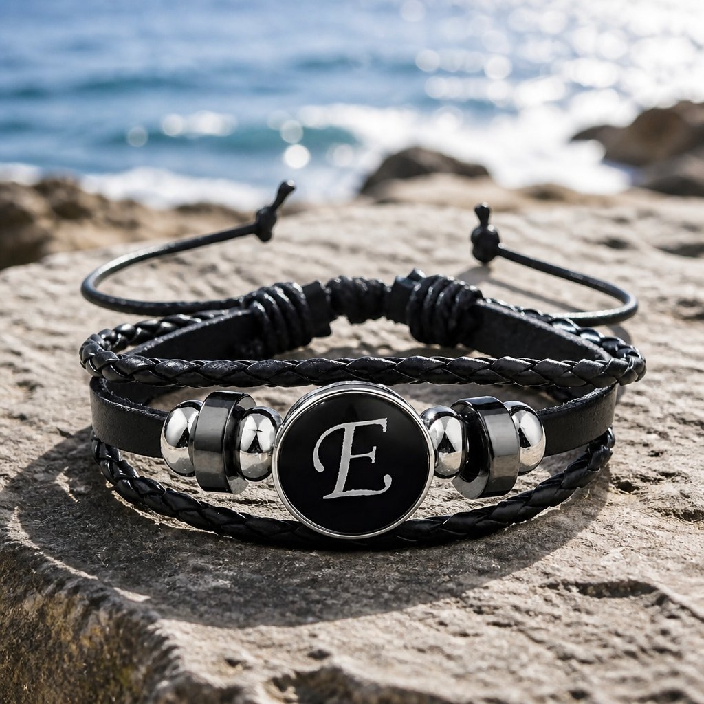 Armband Alfabet - E