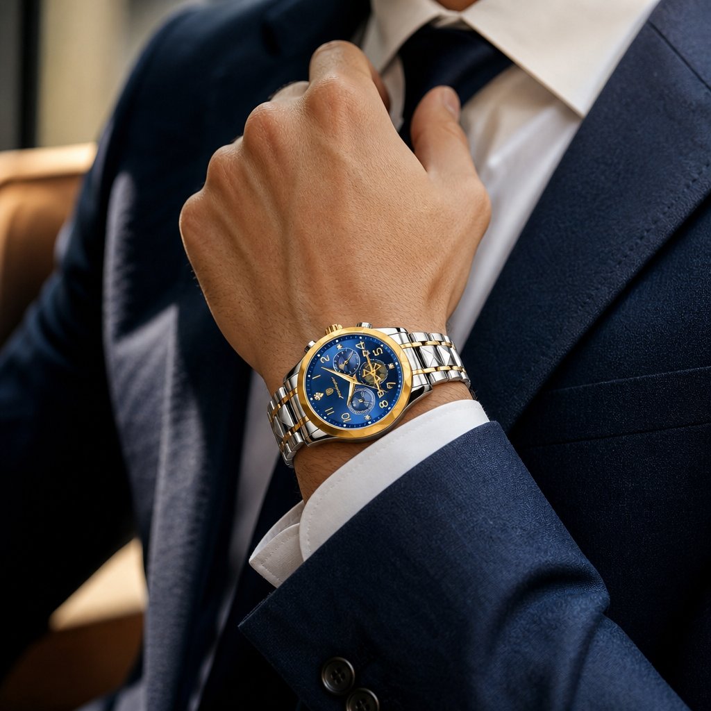 Horloge POEDAGAR - Blauw