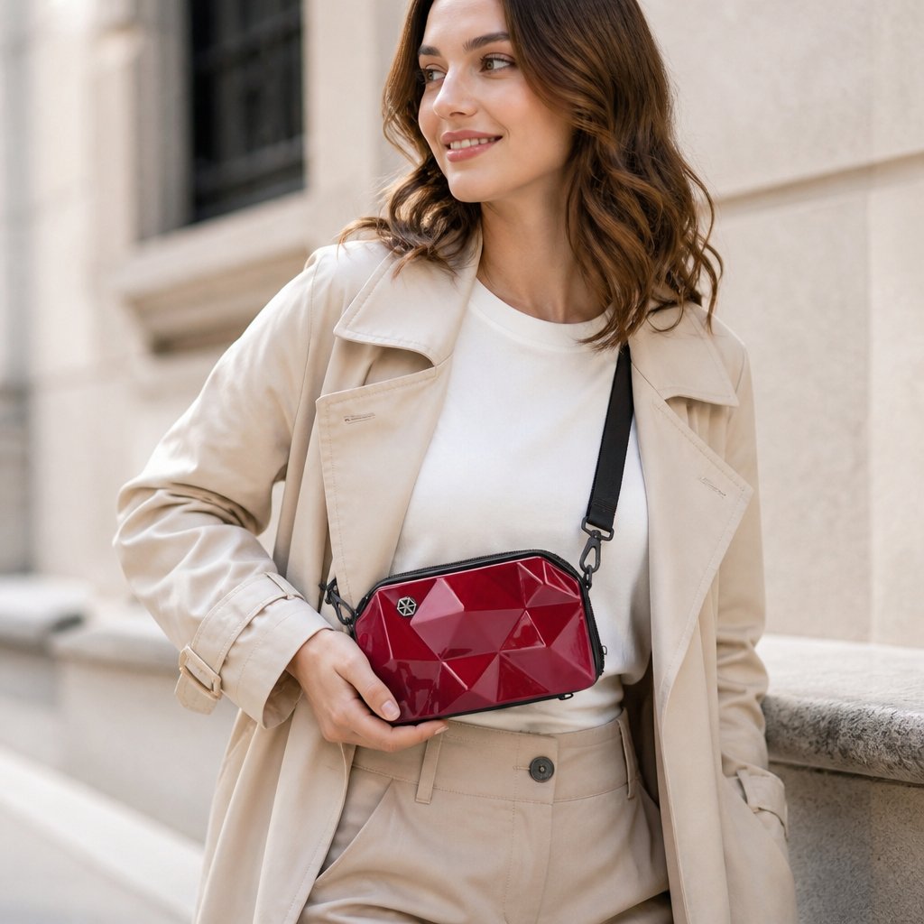 Handtas Baellerry DO-35921 - Rood