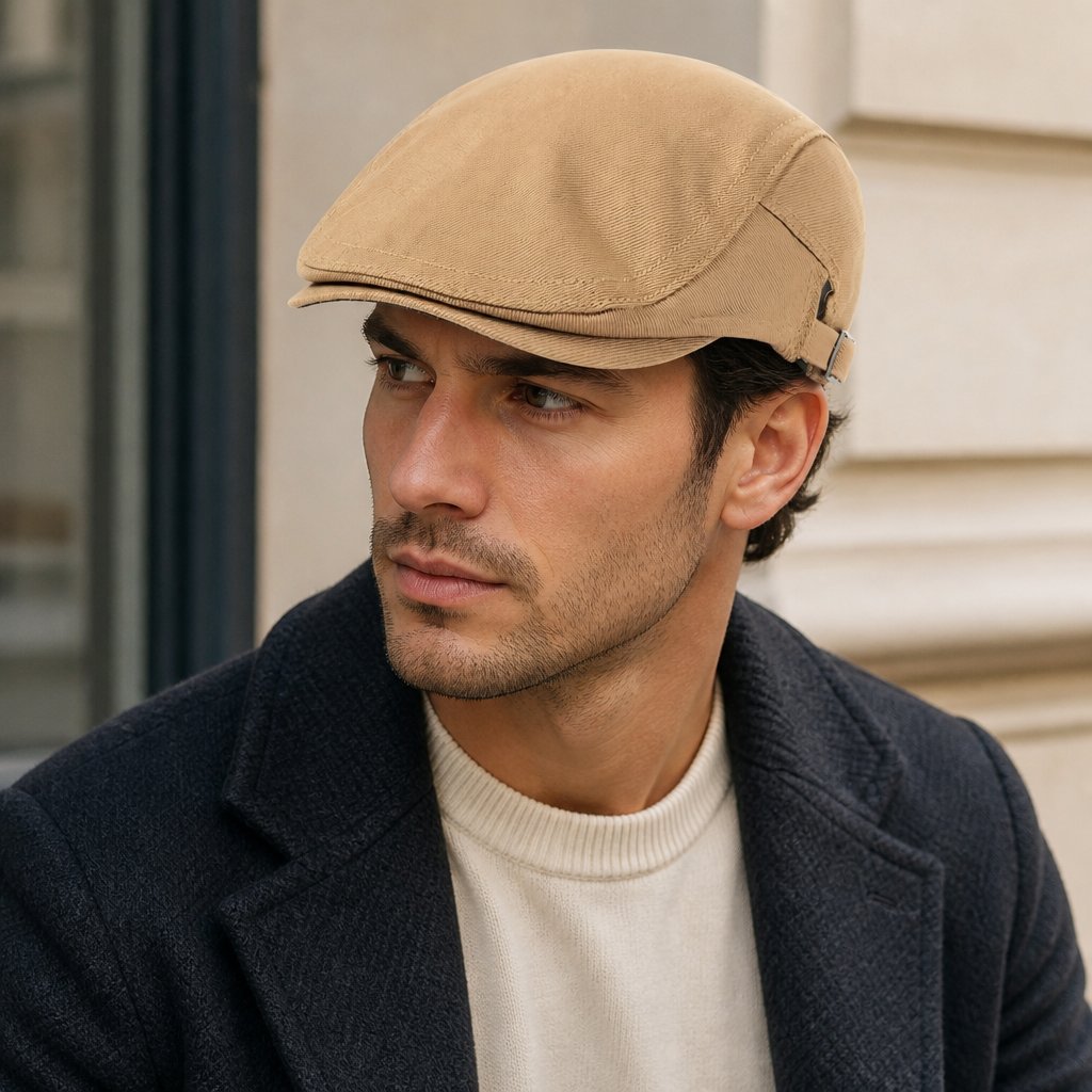 Heren baret NF - 40301 - Bruin